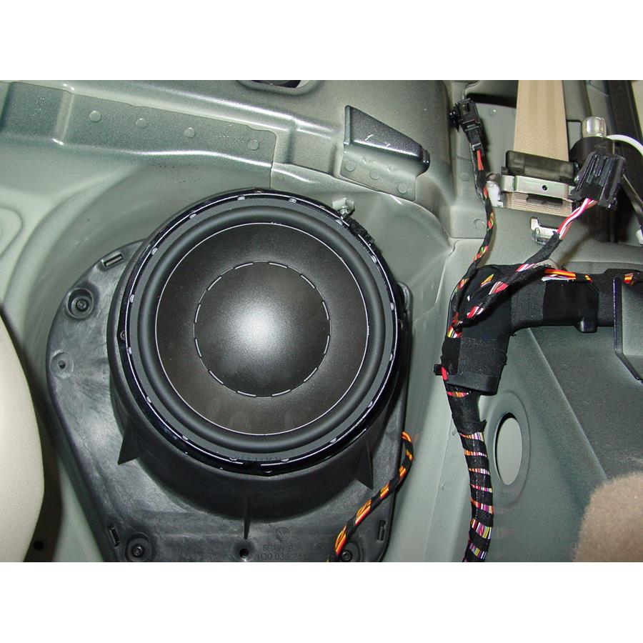 2009 Volkswagen Eos Rear side panel speaker