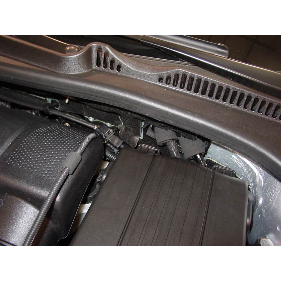 2007 Volkswagen Jetta Firewall access