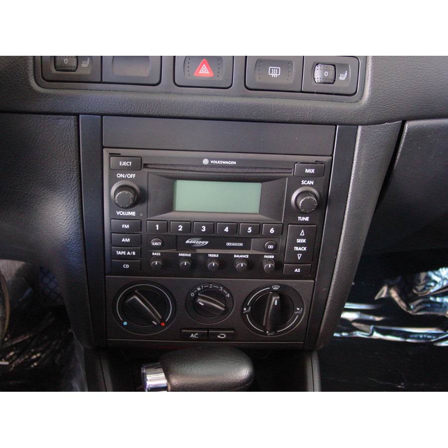 2003 Volkswagen GTI Factory Radio