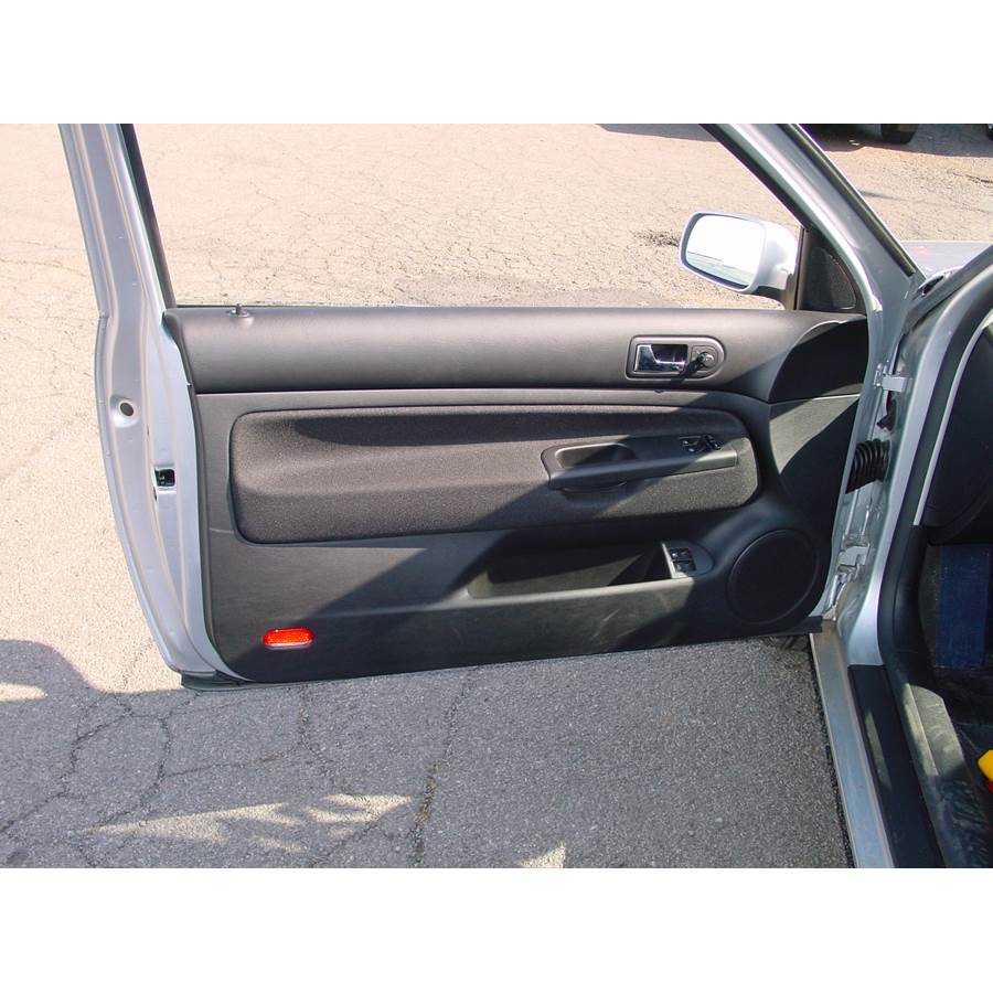 2003 Volkswagen GTI Front door speaker location