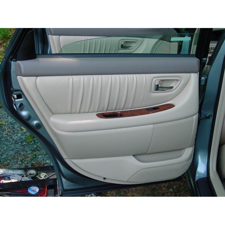 2000 Toyota Avalon Rear door speaker location