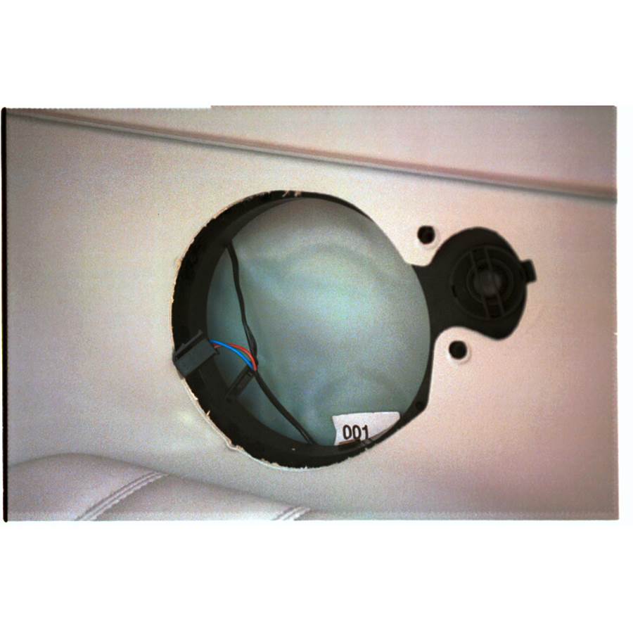 1995 Volkswagen Cabrio Rear side panel speaker removed