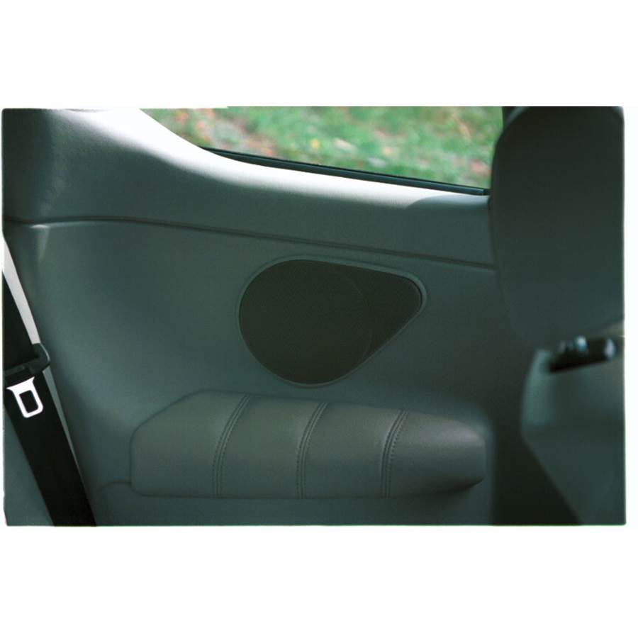 1996 Volkswagen Cabrio Rear side panel speaker location