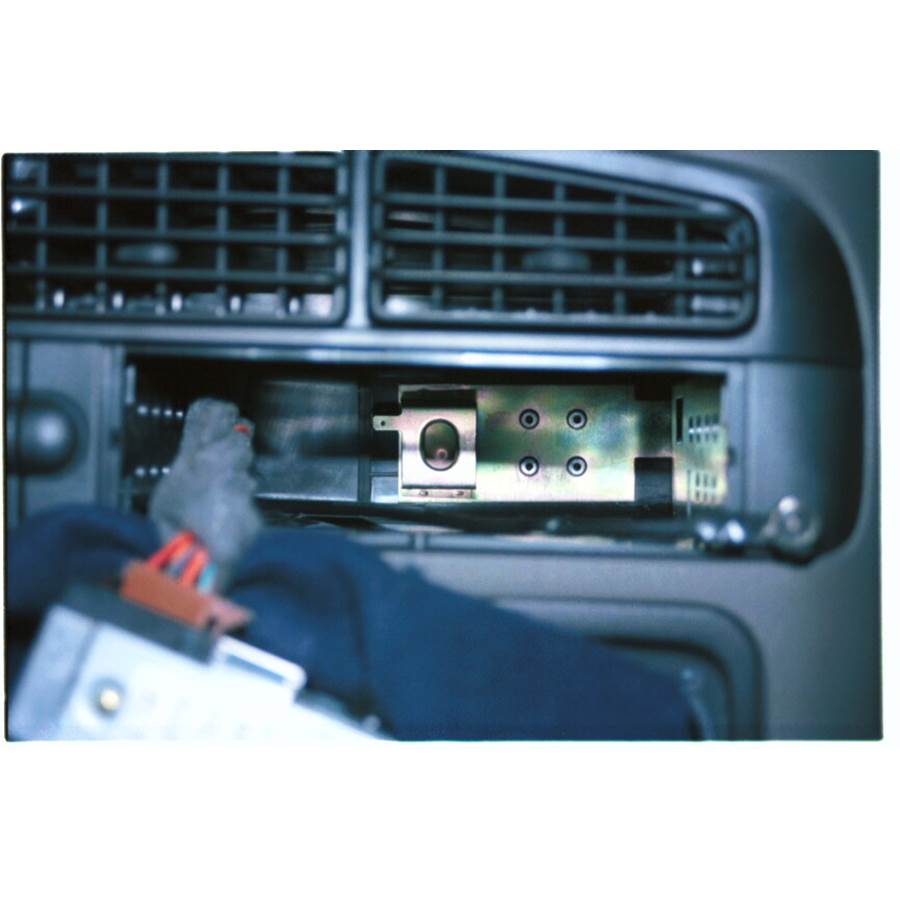 1994 Volkswagen Golf III Factory radio removed