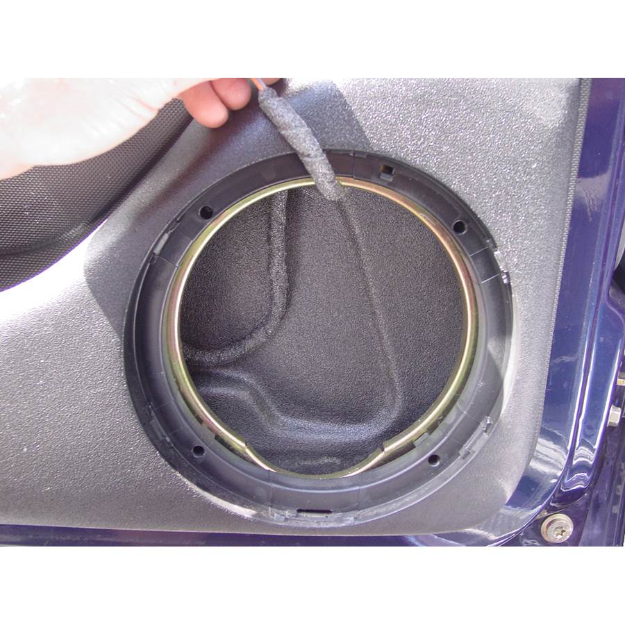 1995 Volkswagen Cabrio Front speaker removed