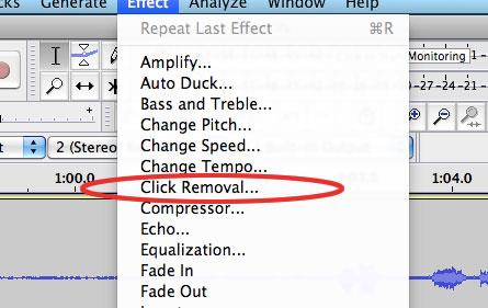 Click Removal