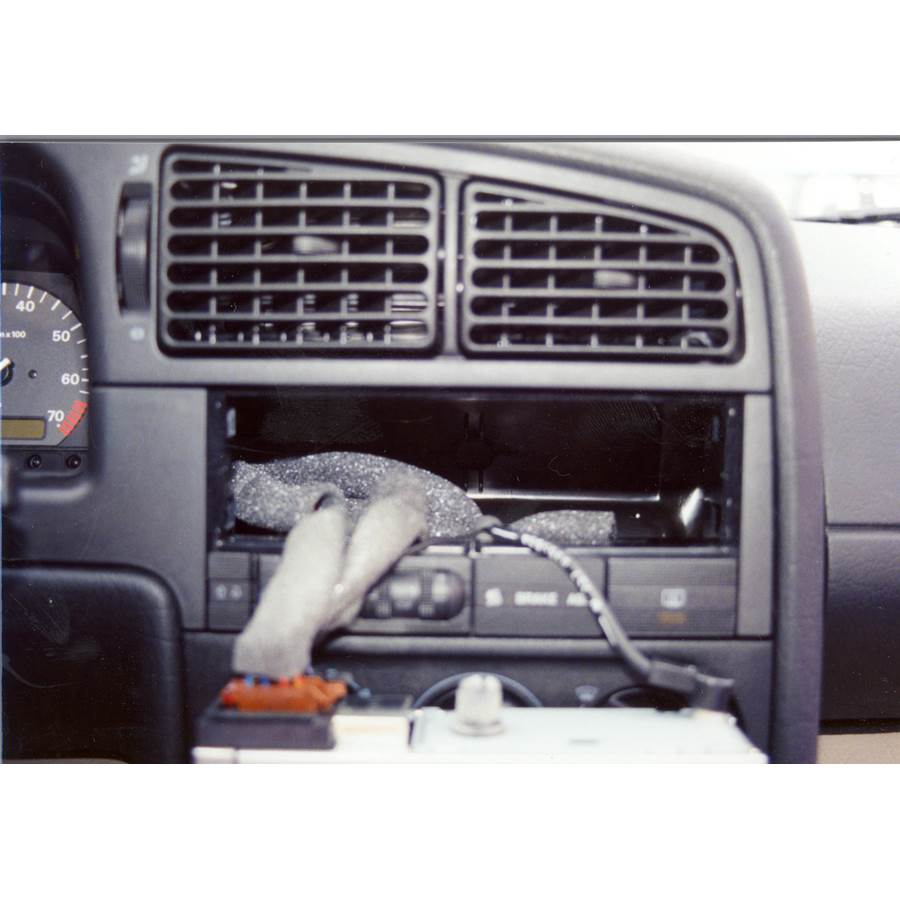 1996 Volkswagen Passat Factory radio removed