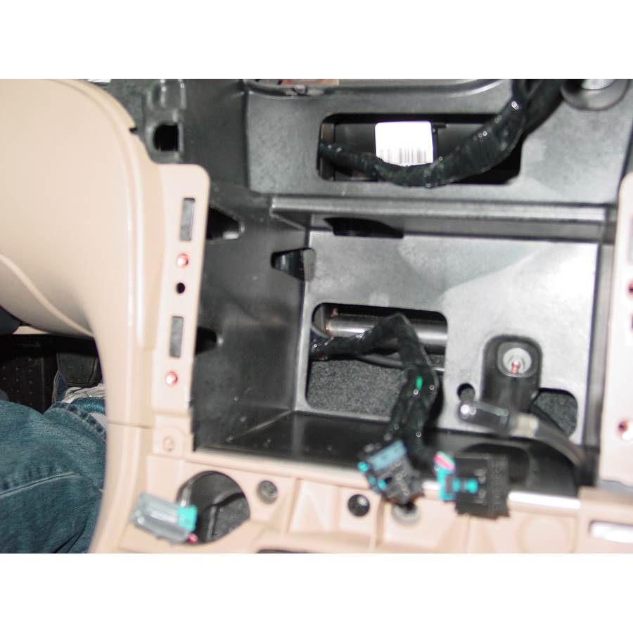 2006 Pontiac Solstice Factory radio removed