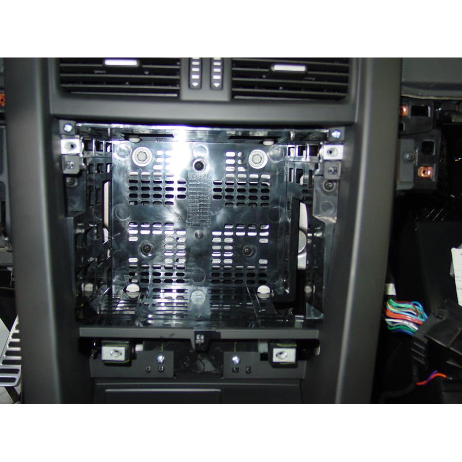 2009 Pontiac G8 Factory radio removed