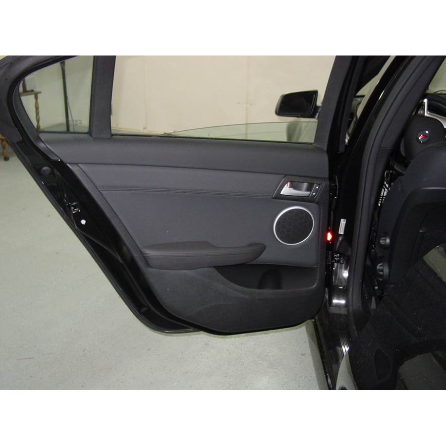 2008 Pontiac G8 Rear door speaker location