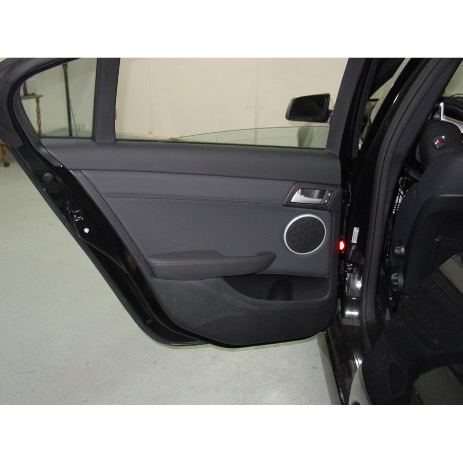 2009 Pontiac G8 Rear door speaker location