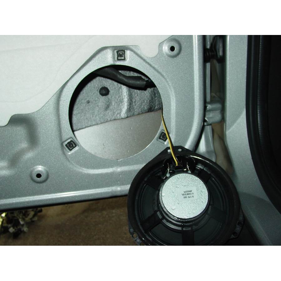 2009 Pontiac Torrent Rear door speaker removed