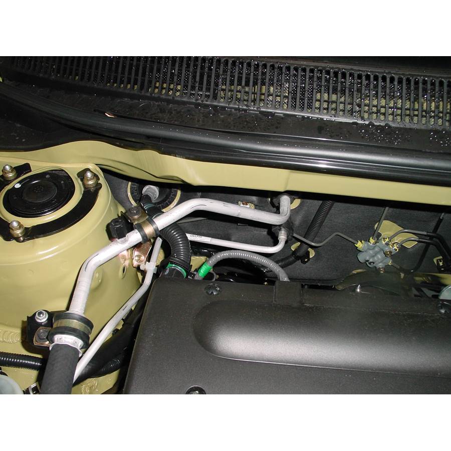 2008 Pontiac Vibe Firewall access