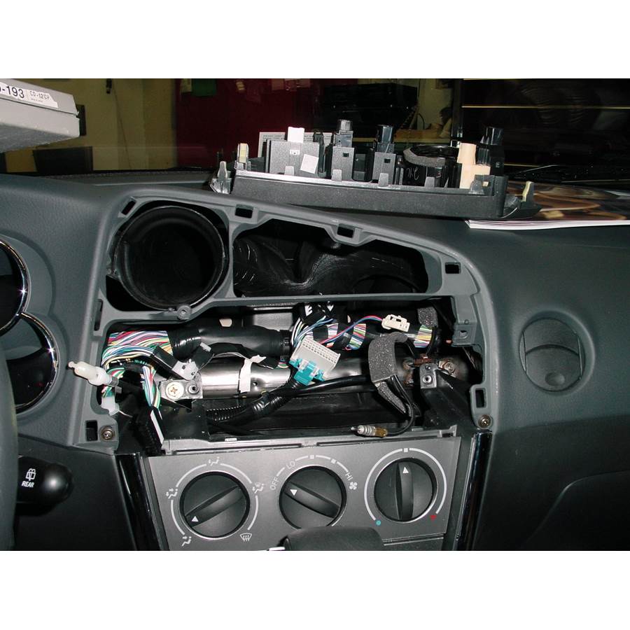 2005 Pontiac Vibe Factory radio removed