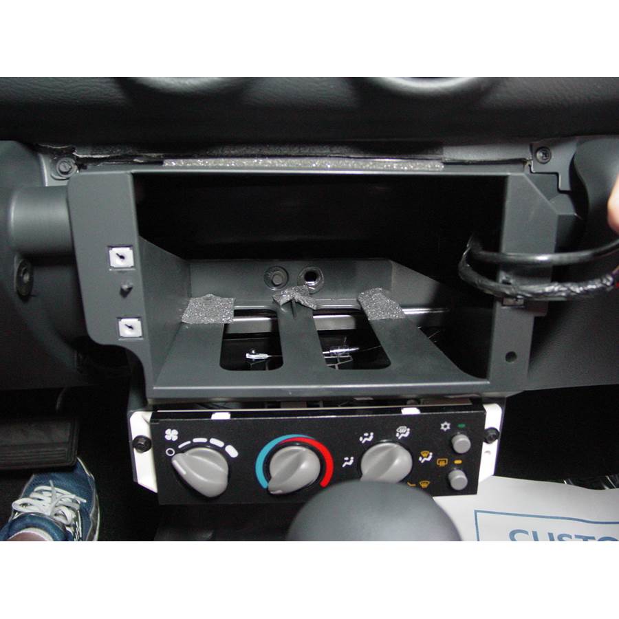2003 Pontiac Sunfire Factory radio removed