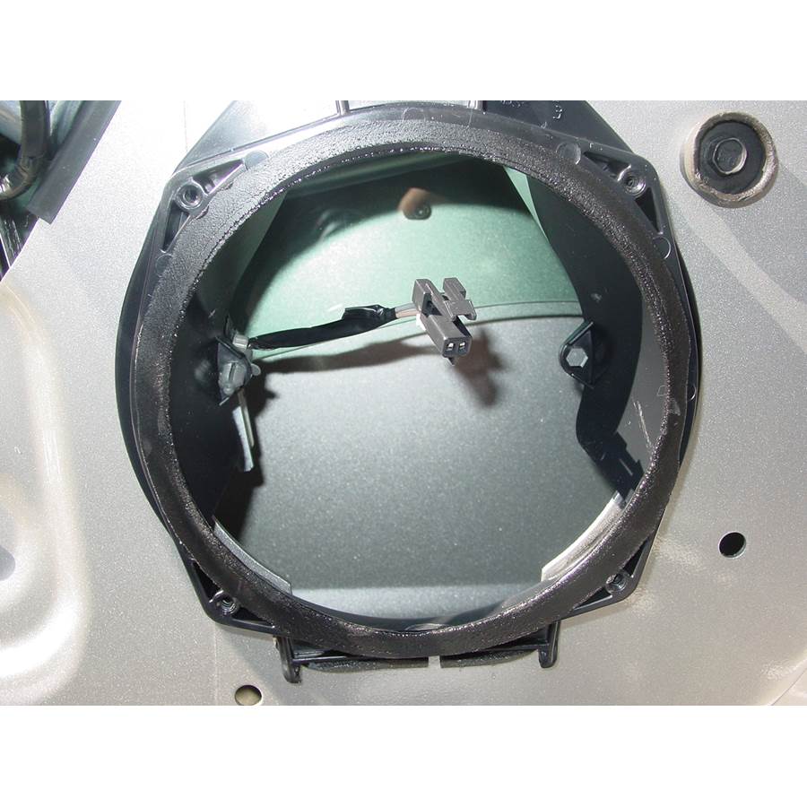 2008 Pontiac G6 Front door woofer removed