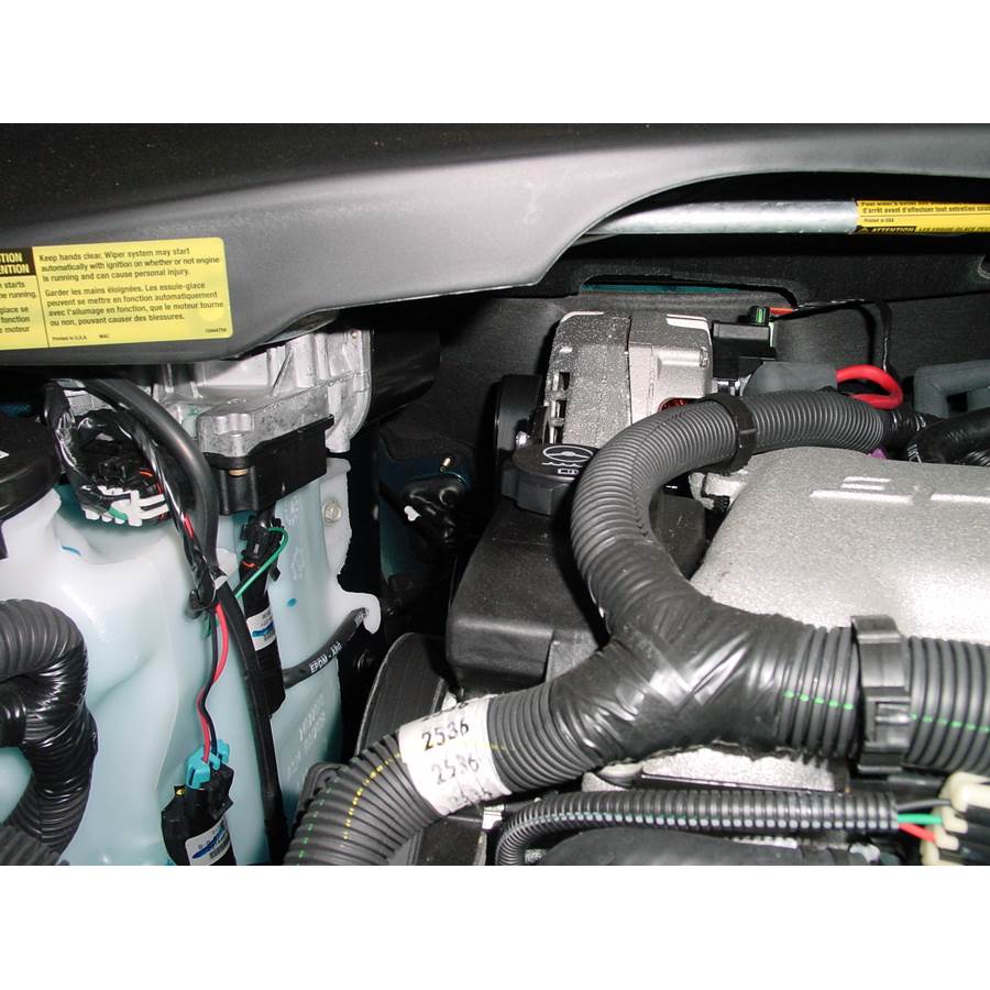 2002 Pontiac Montana Firewall access