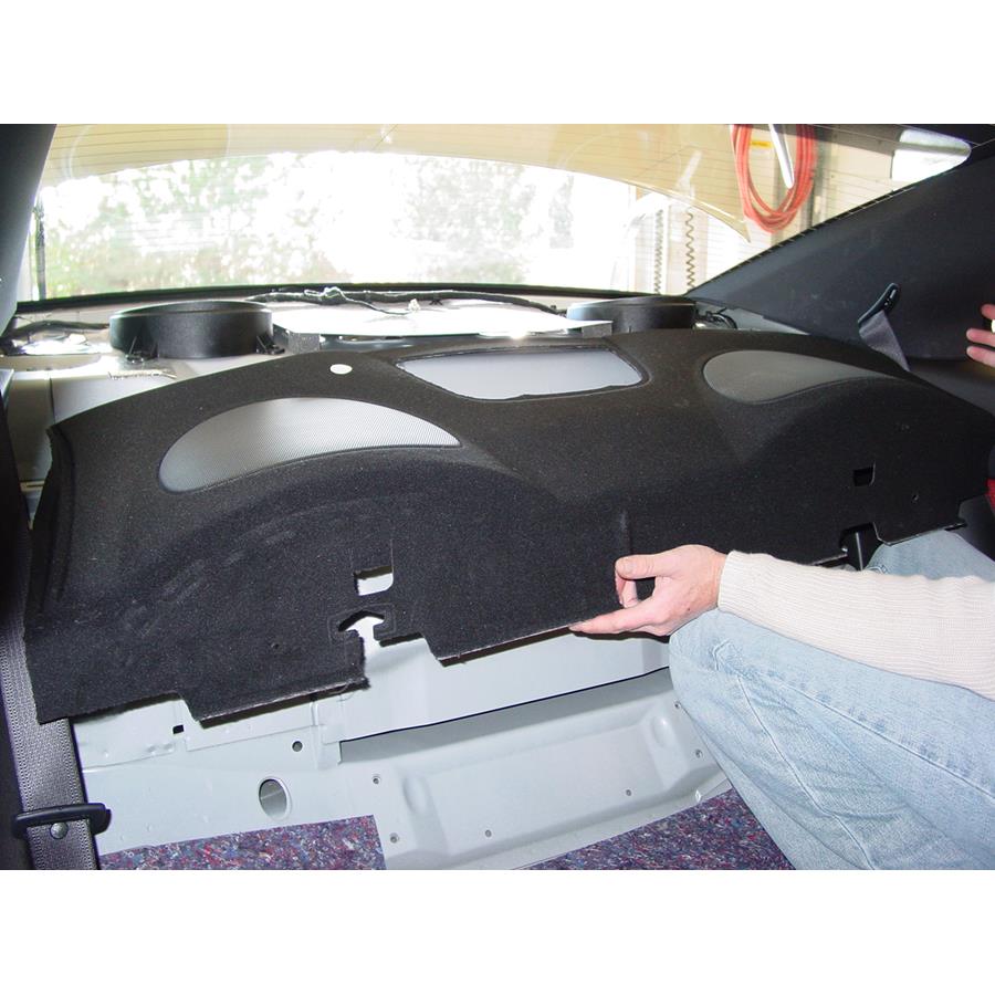 2004 Pontiac GTO Rear deck speaker location