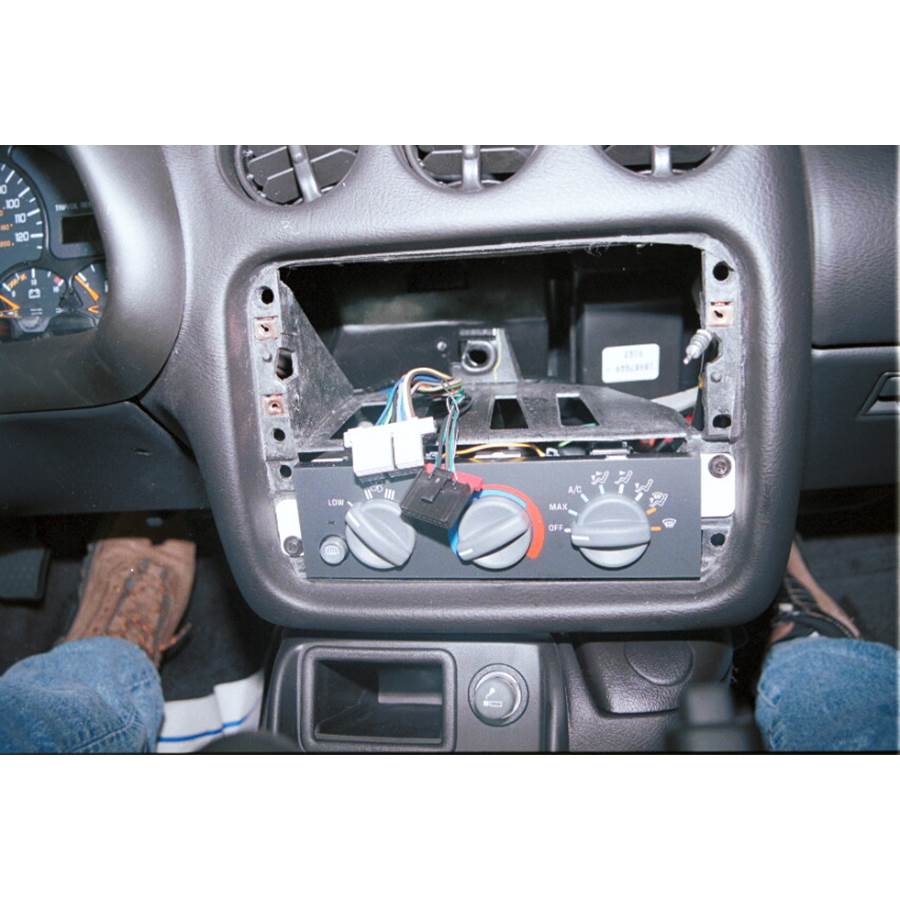 1997 Pontiac Firebird Factory radio removed