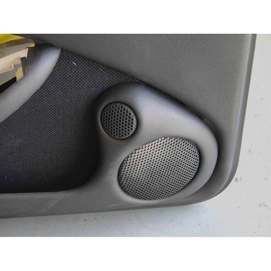 1997 Pontiac Firebird Front door tweeter location