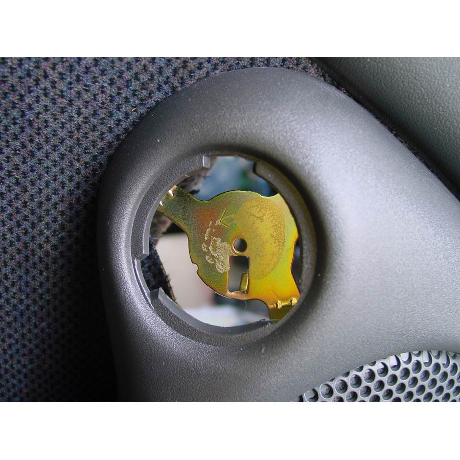 1997 Pontiac Firebird Front door tweeter removed
