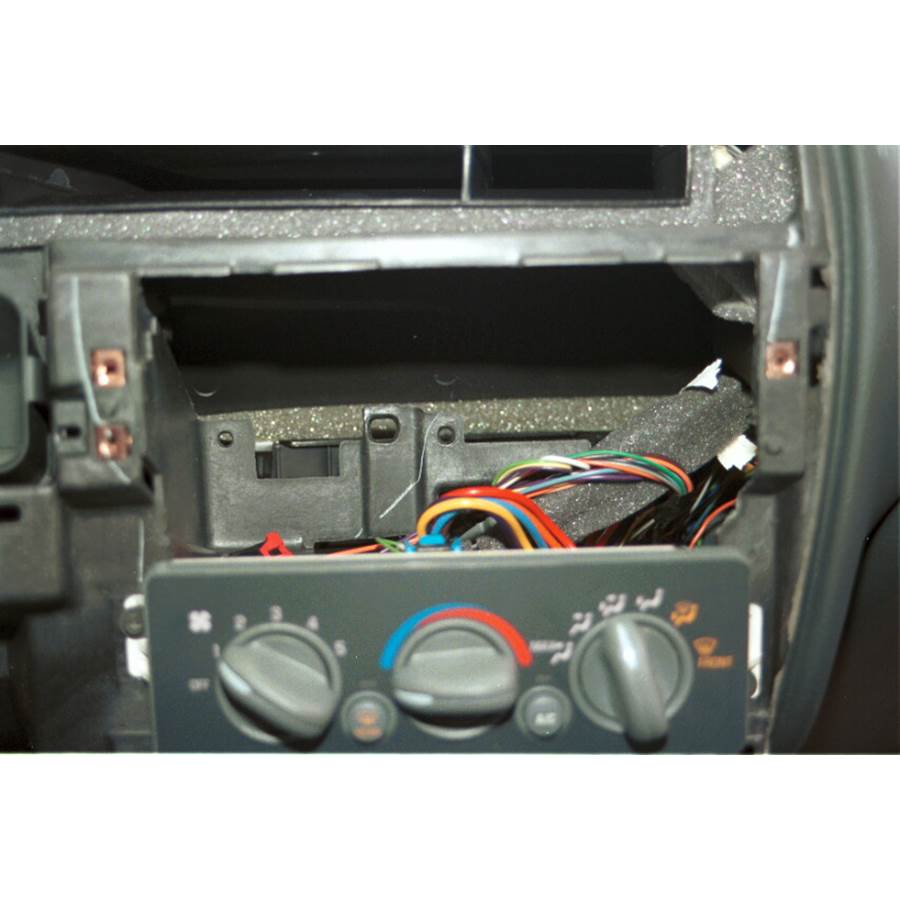 2000 Pontiac Grand Prix Factory radio removed