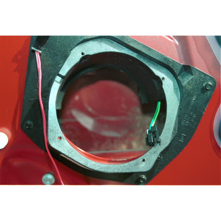 1997 Pontiac Grand Prix Front door woofer removed