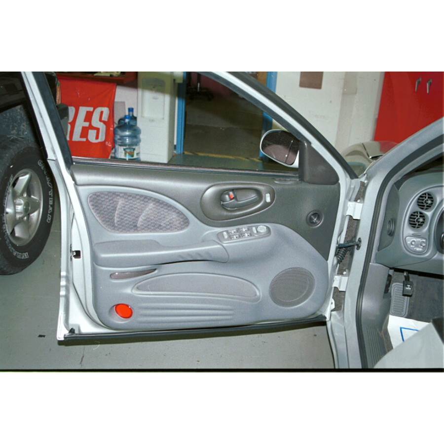 2001 Pontiac Bonneville Front door speaker location