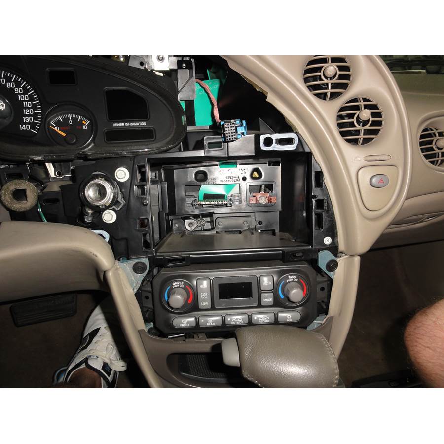 2001 Pontiac Bonneville Factory radio removed