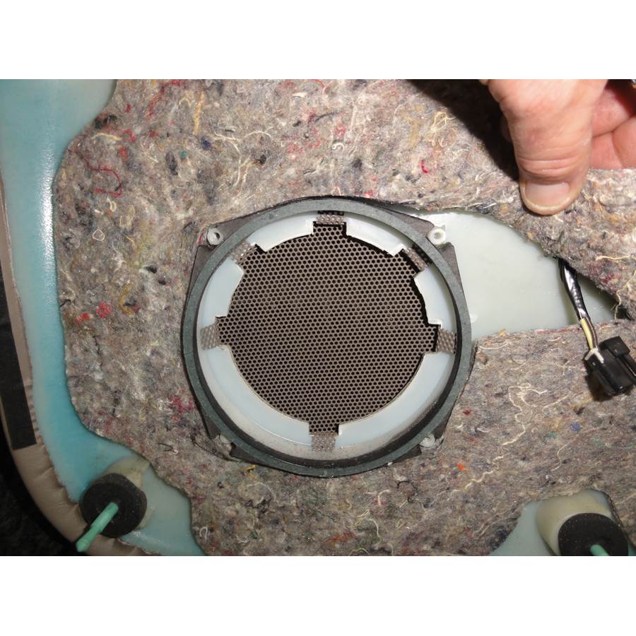 2001 Pontiac Bonneville Rear door speaker removed