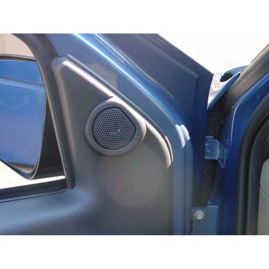 2002 Pontiac Aztek Front door tweeter location