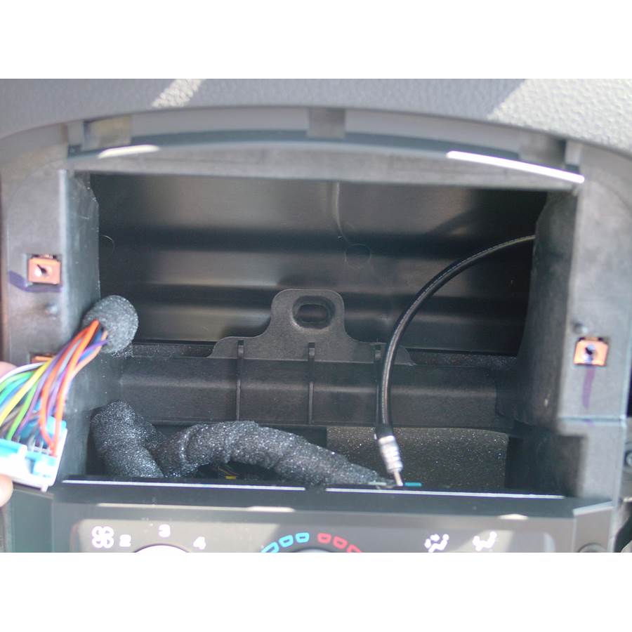 2001 Pontiac Aztek Factory radio removed