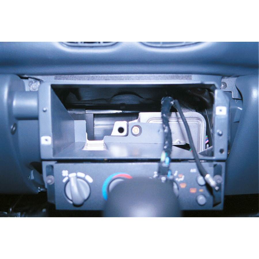 1999 Pontiac Sunfire Factory radio removed