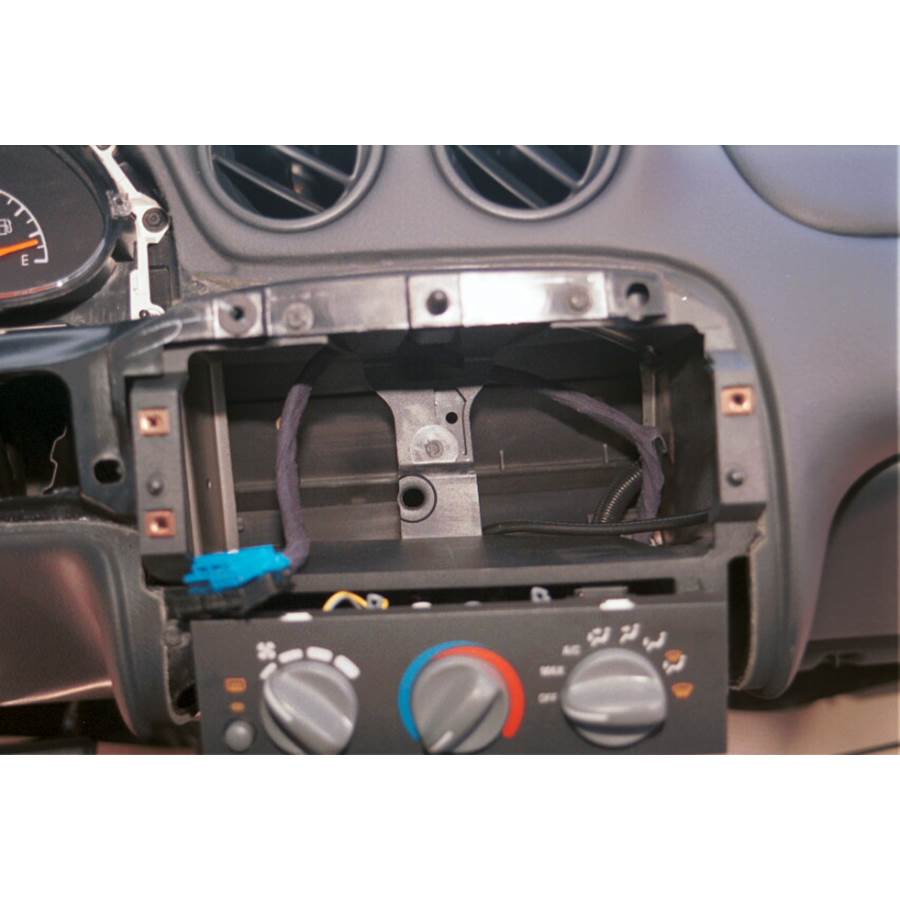 1998 Pontiac Grand Am Factory radio removed