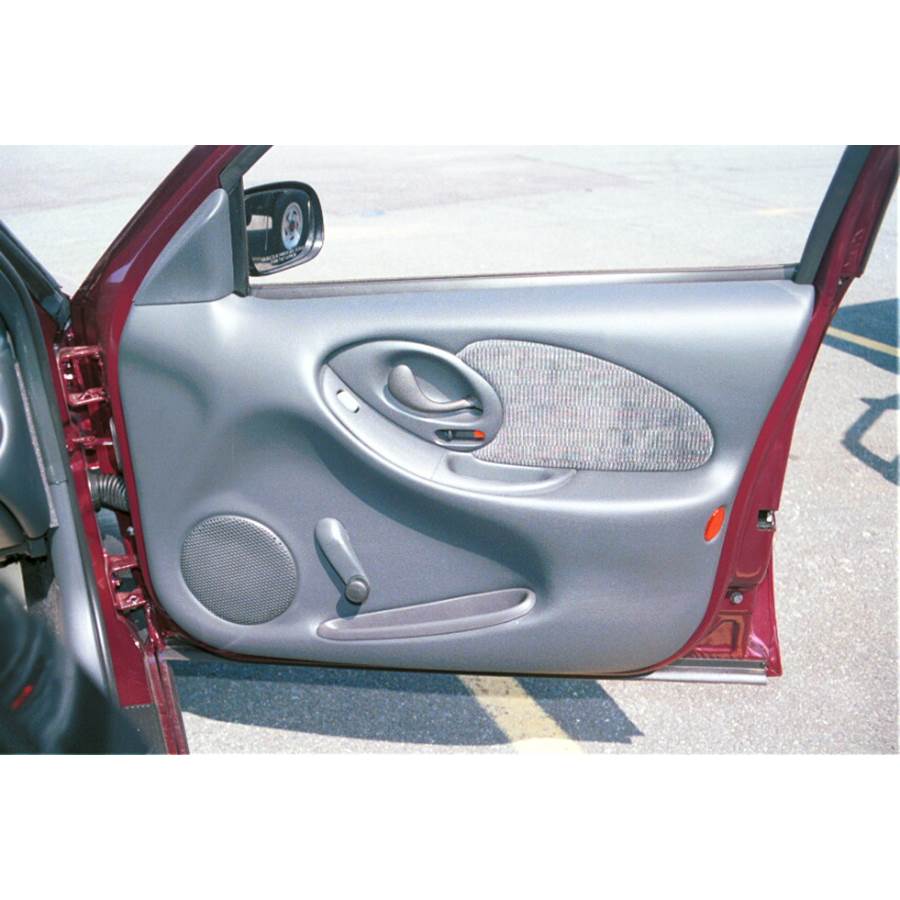 1998 Pontiac Grand Am Front door speaker location