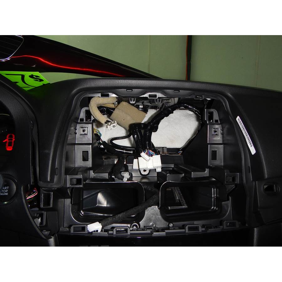 2014 Mazda 6 Factory radio removed