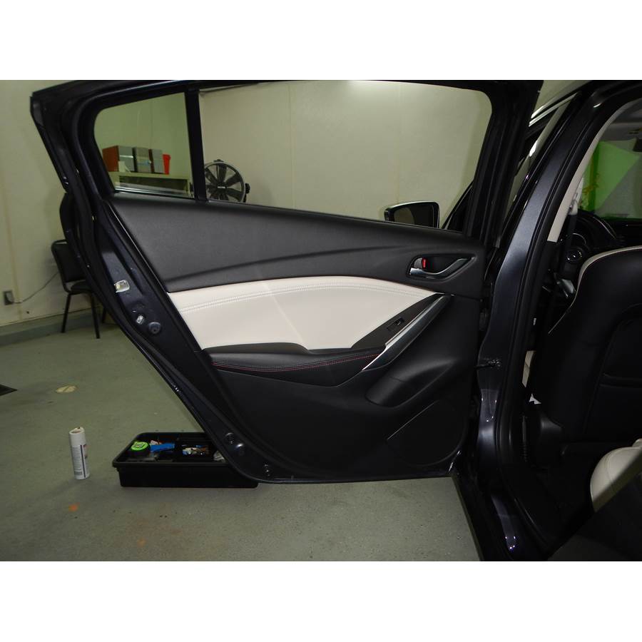 2014 Mazda 6 Rear door speaker location