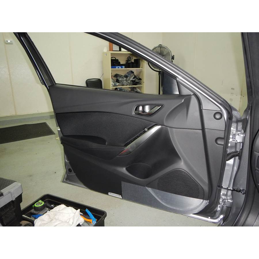 2016 Mazda 6 Front door speaker location