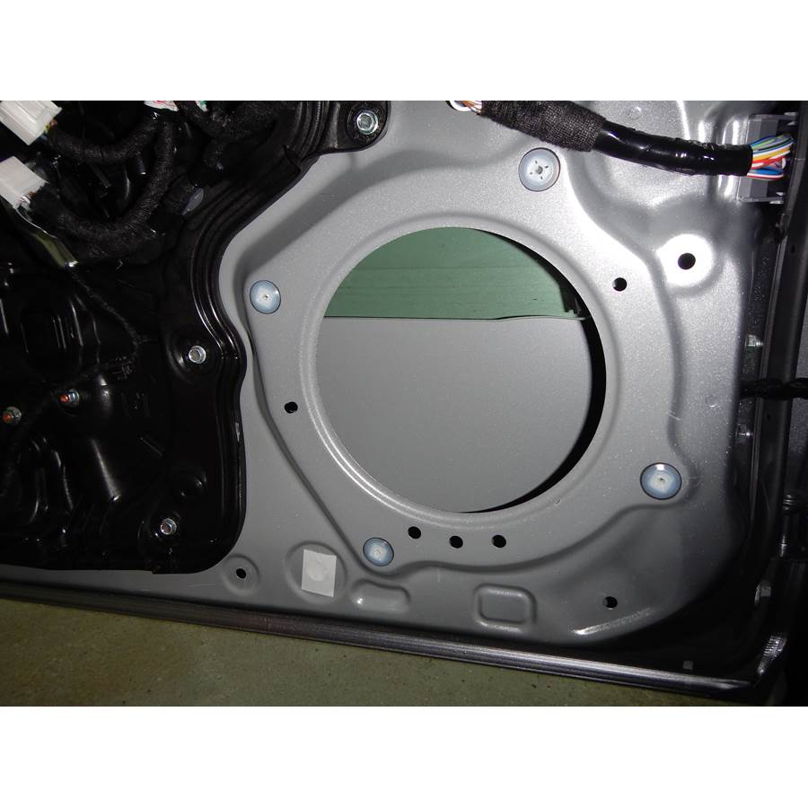 2016 Mazda 6 Front speaker removed