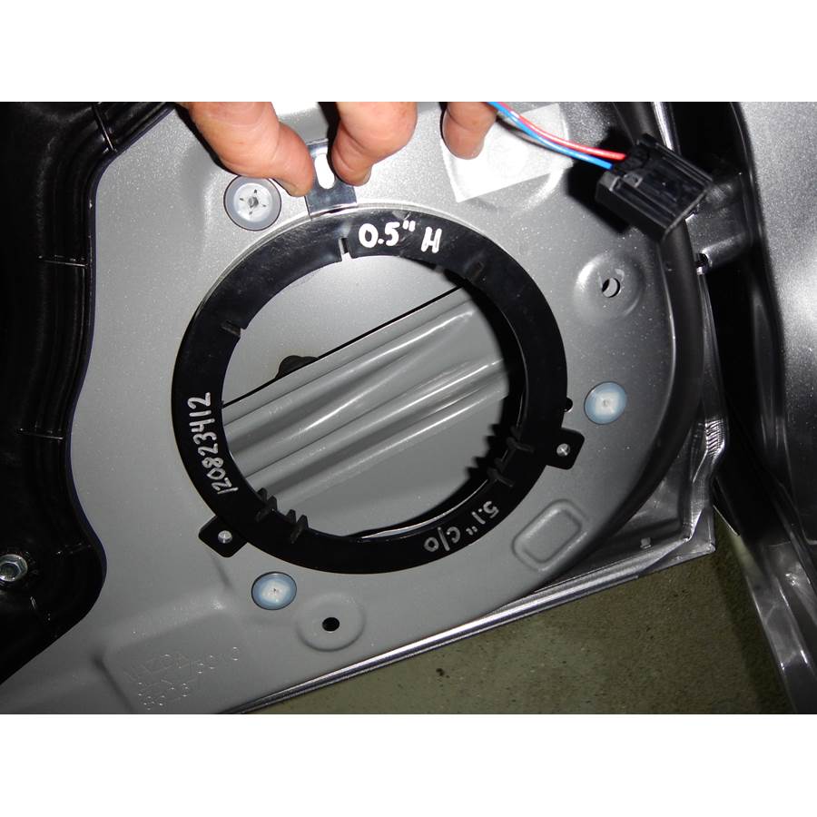 2016 Mazda 6 Rear door speaker removed