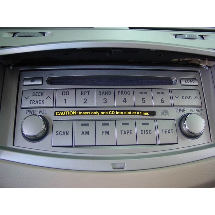 2009 Toyota Avalon Factory Radio