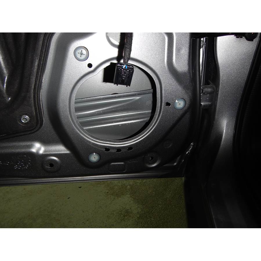 2014 Volkswagen Tiguan Rear door speaker removed