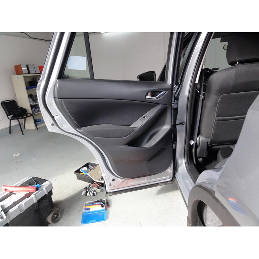 2013 Mazda CX-5 Rear door speaker location