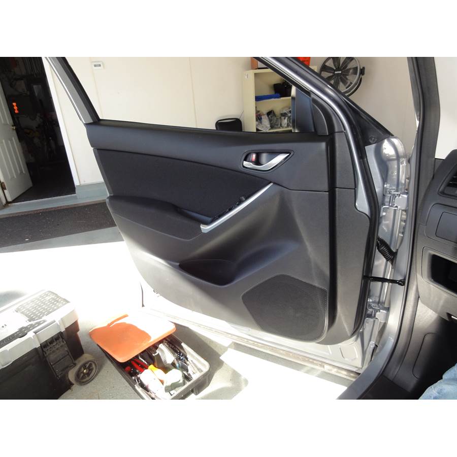 2016 Mazda CX-5 Front door speaker location