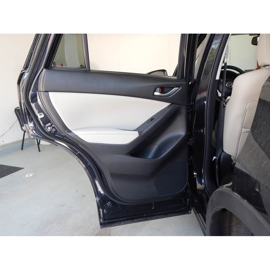 2016 Mazda CX-5 Rear door speaker location