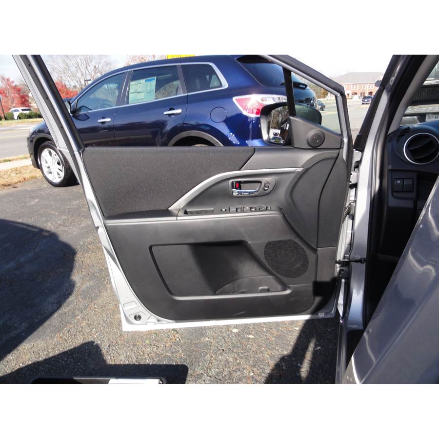 2012 Mazda 5 Front door speaker location