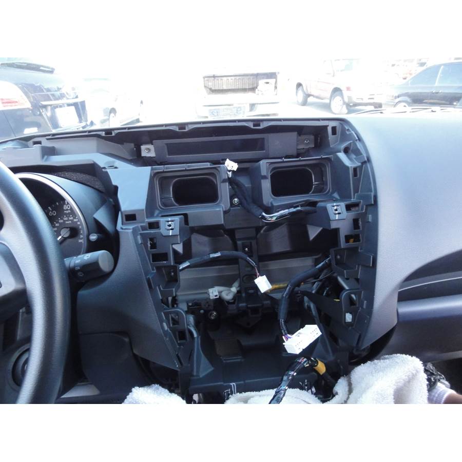 2012 Mazda 5 Factory radio removed