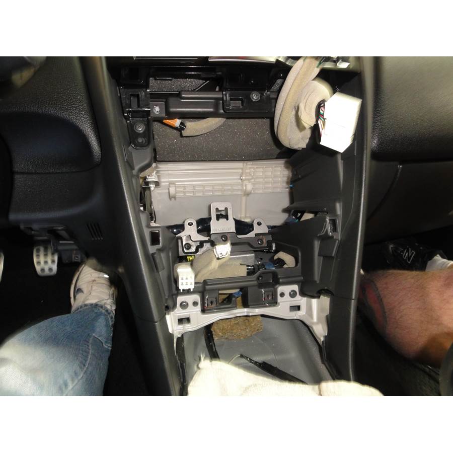 2011 Mazda RX8 Factory radio removed