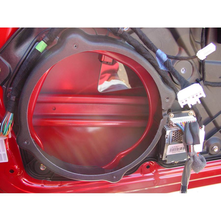 2007 Mazda RX8 Front door woofer removed