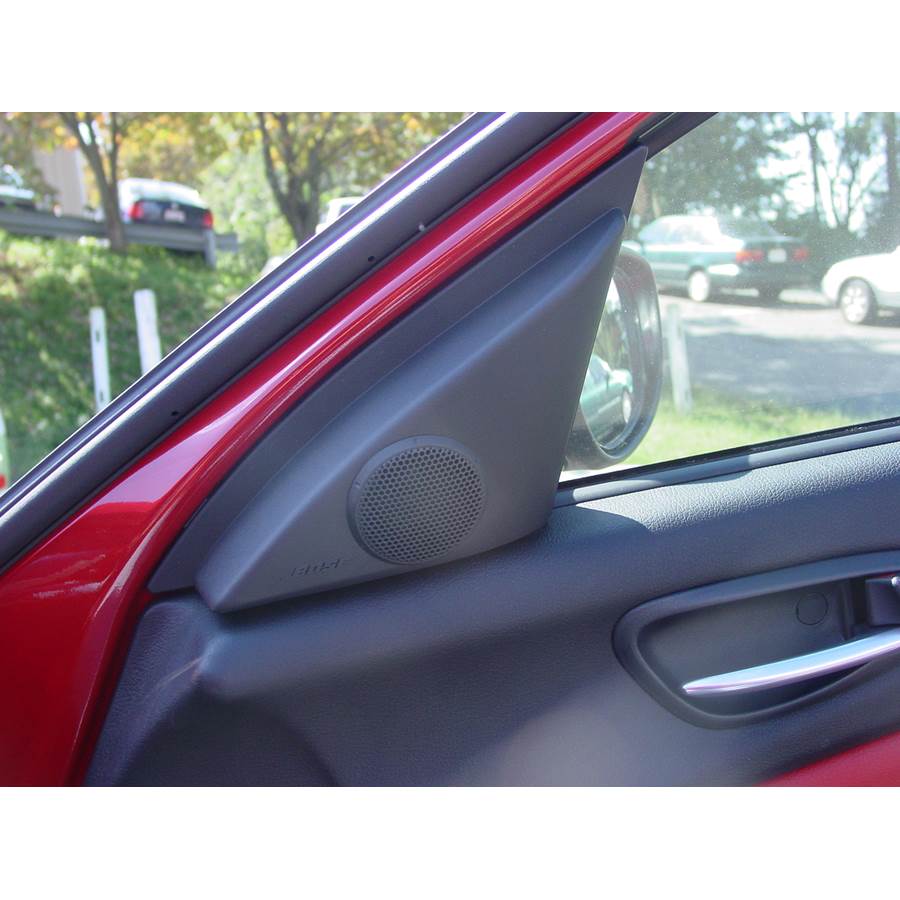 2010 Mazda RX8 Front door tweeter location